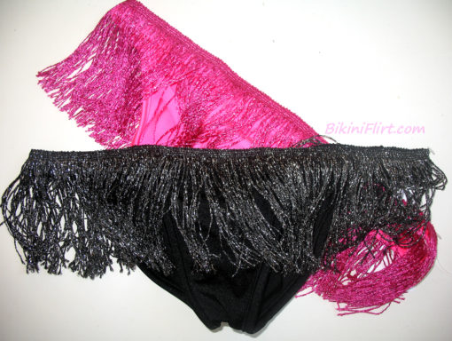 Fringe Scrunchy Brazil Bottoms - Image 5